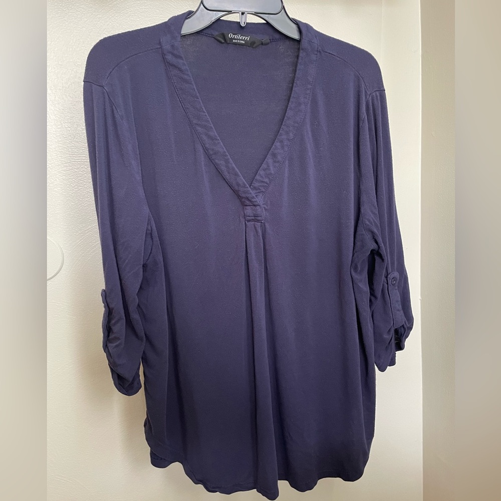 Women’s 3/4 Sleeve Blouse, XL